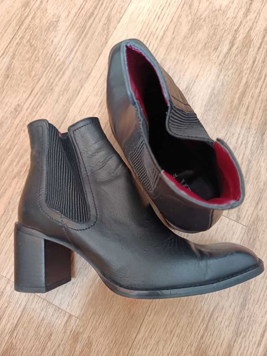 боти ZARA естествена кожа