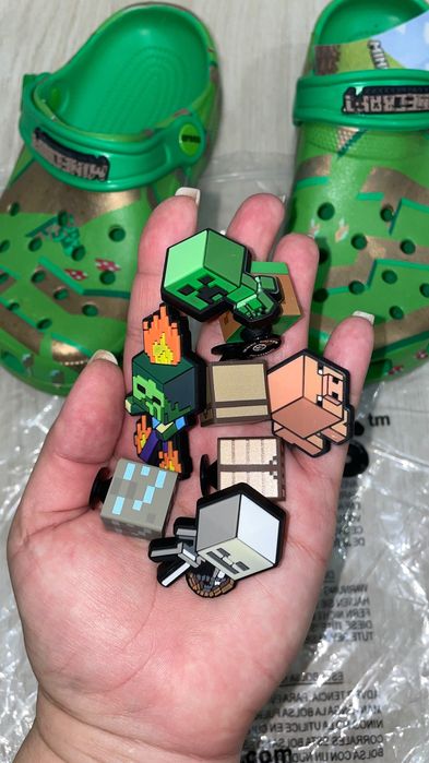 Кроксы Майнкрафт детские