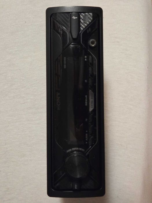 Радио MP3 Плеър за кола Sony DSXA210UI, 4 x 55 W, USB, AUX, Червено