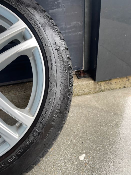 Vand set jante Rial + cauciucuri de iarna Continental