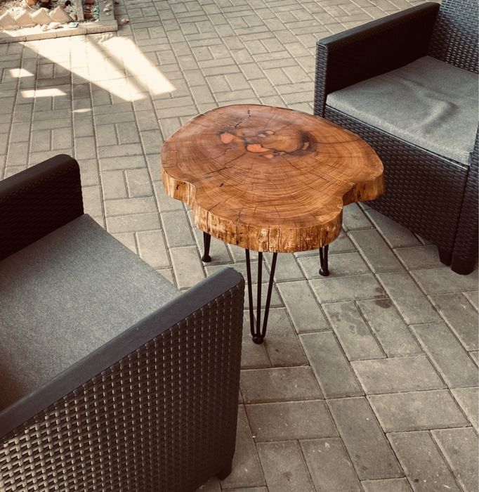 Masa de cafea Rustica/Rășină