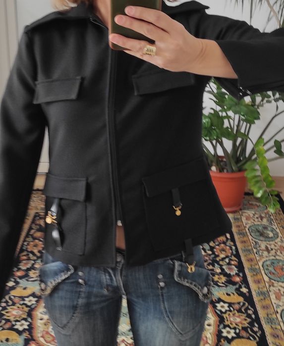 Sacou femei negru marime 42