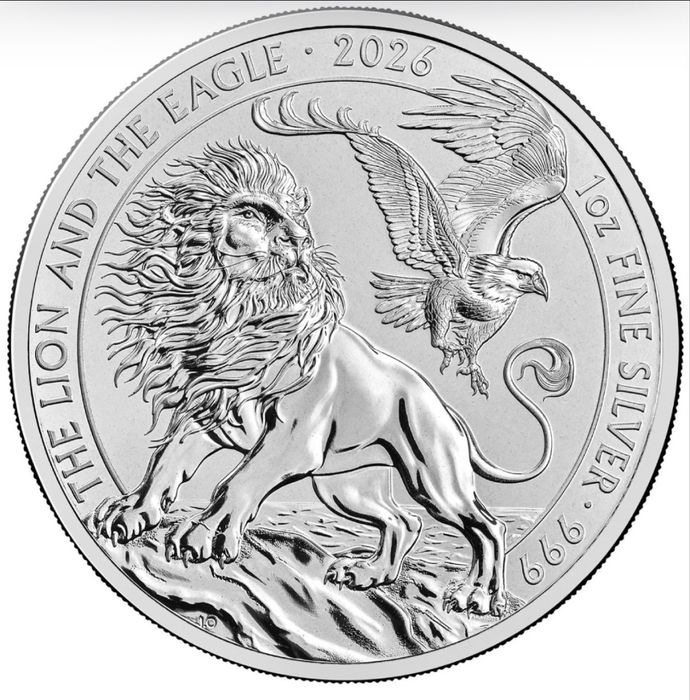 Сребърни монети от 1 oz Лунари Кон 26, Дракон, Панда, кюлче мед