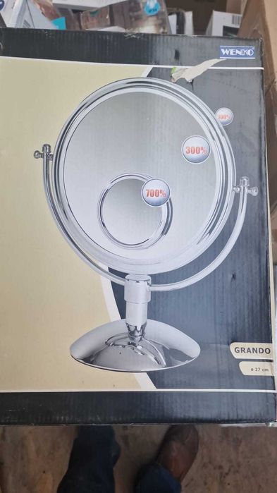 Oglinda cosmetica WENKO dubla cu lupa