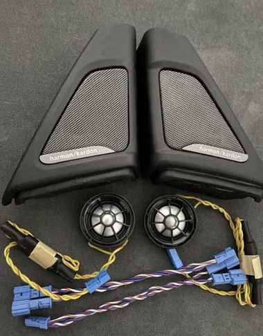 Sistem audio boxe Harman Kardon difuzor instalatie original BMW F10 F11 F01 F07 , amplificator ,subwoofer, tweetere, bass