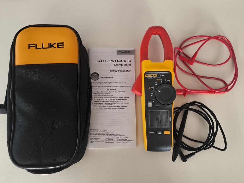 Fluke 374 FC True RMS кленов мултиметер  – като нов, оригинал