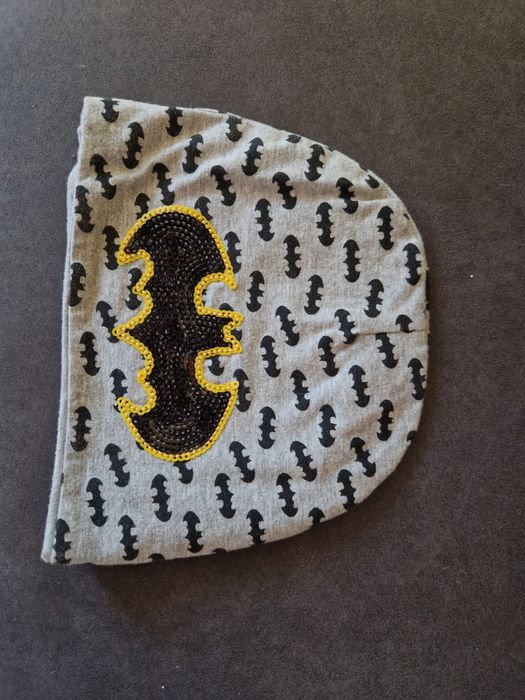 Caciula Batman din bumbac 86/92cm