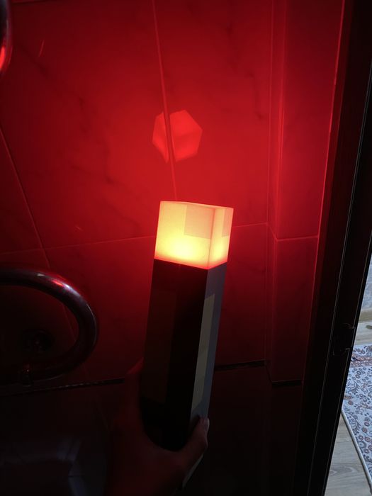 Светильник из Minecraft