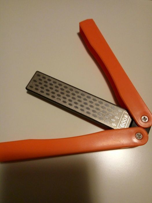 Диамантено точило за ножове с двустранен грит плочка с нова промо цена