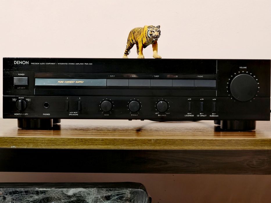 Denon PMA-320. Amplificator. Sunet analogic de vis. Ca nou. Preț fix !