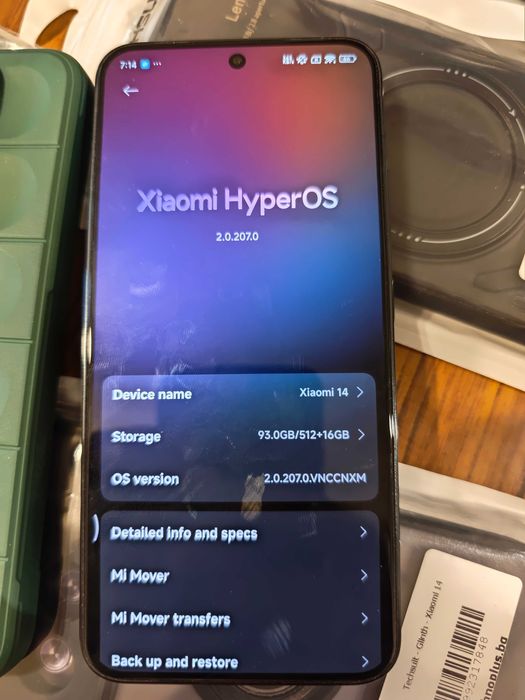 Xiaomi 14 5G 512GB 16GB RAM черен