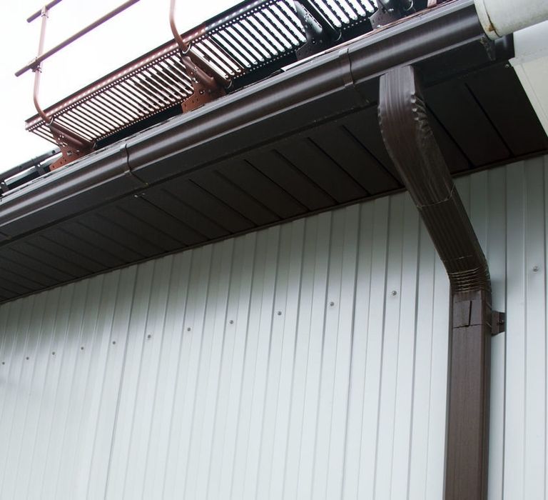 САЙДИНГ. СОФИТ. Металлосайдинг. Водосток.