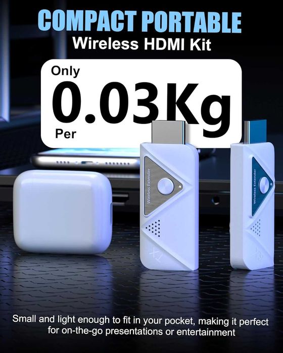 Transmitator si receptor HDMI fara fir