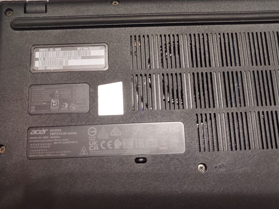 Acer Travelmate 14" gen 12 i5 in GARANTIE