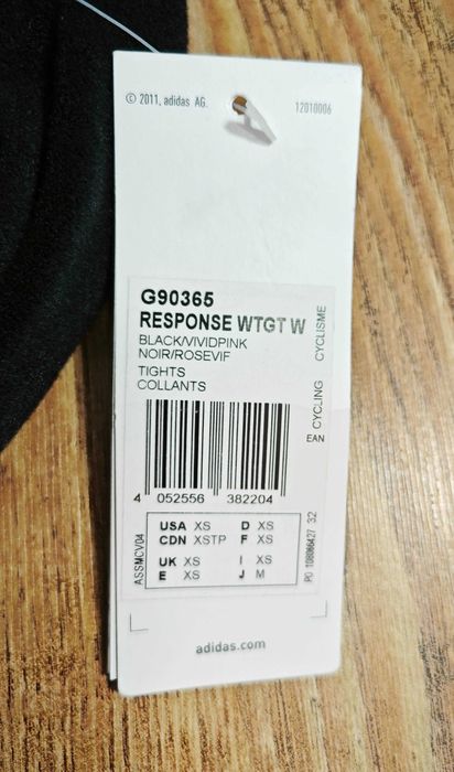 Adidas Дамски гащеризон bib tights за велосипед / колело размер XS  НОВО