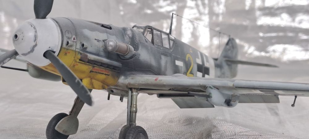Сборная модель самолёта BF-109 G-6