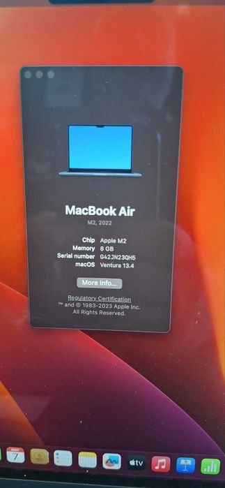 MacBook Air 13.6 A2681  01716-26