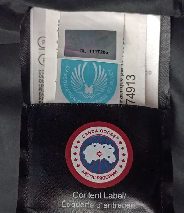 Canada Goose Down Parka Jacket оригинално пухено зимно парка яке L