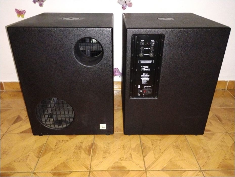 Subwofer(bași) the box ta 18+ huse