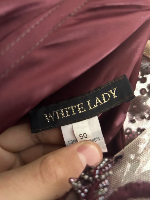 Rochie Lungă elegantă Grena Vișiniu !! Preț Negociabil !!