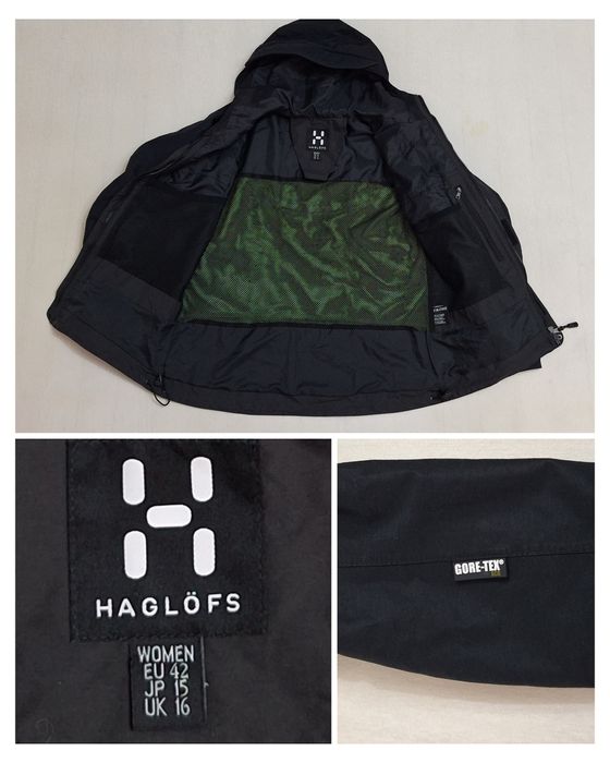 Jacheta Gore-Tex Haglofs Airak, munte, trekking impermeabilă nr 42 (M)