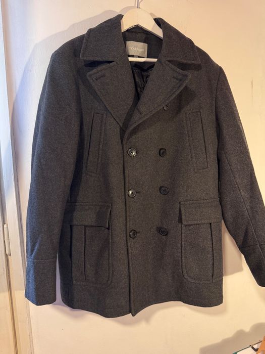 Palton barbat,gri,elegantMaddison, croi clasic – mărime L (etichetă M)