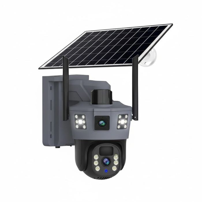 Camera de Supraveghere Solara 4G, Zoom X10, Full HD 1080p, Vedere Noct