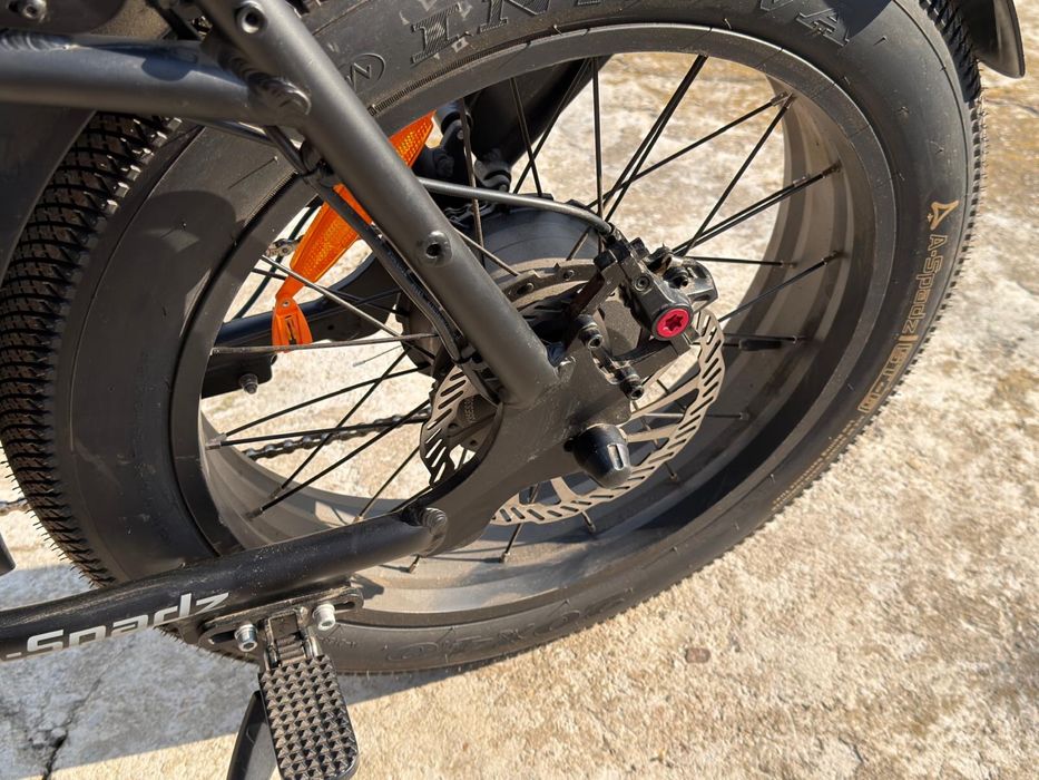 Електрически велосипед A-SPADZ CAVET AIR FAT 20" BLACK