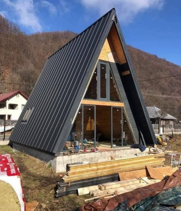 Vand casute A-frame 8x9