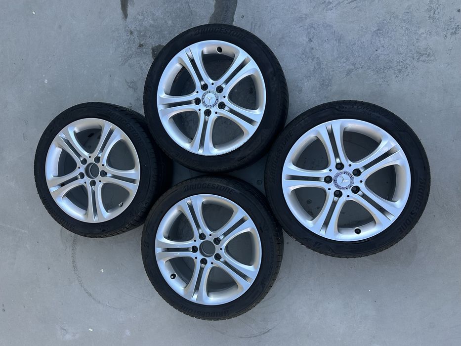 Set Jante r17 Mercedes CLA, A-Class + Cauciucuri Vara
