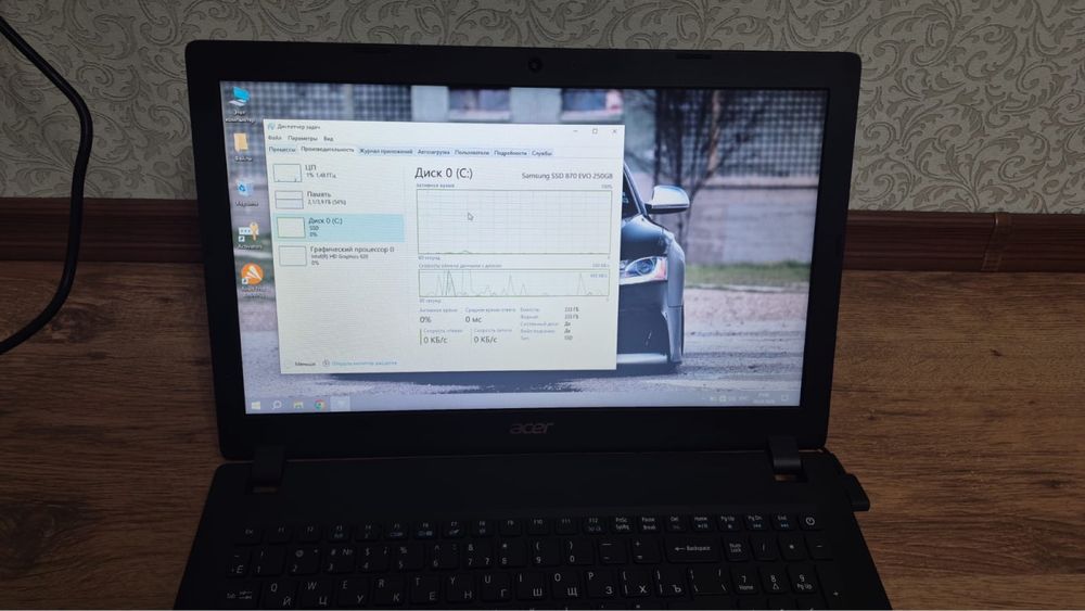 Продается Ноутбук Аcer Aspire 3 A315-51 Obsidian Black