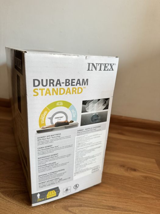 Надуваем дюшек Intex с крачна почпа