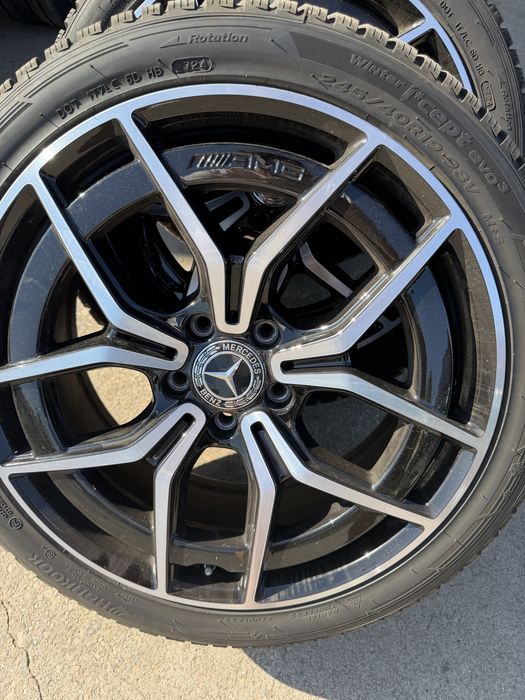 Mercedes 19" Amg night + Hankook 245/40/19
