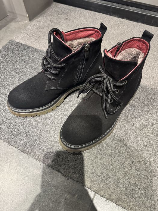 Замшевые ботинки SMAN