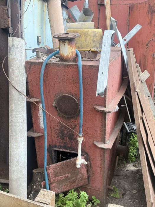 Печь котел на 500 кв.