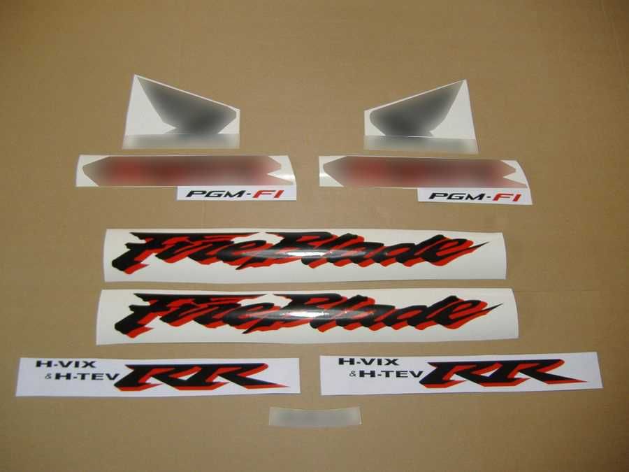 Стикери Honda CBR 929RR Fireblade лепенки  хонда цбр 929 rr рр sc44