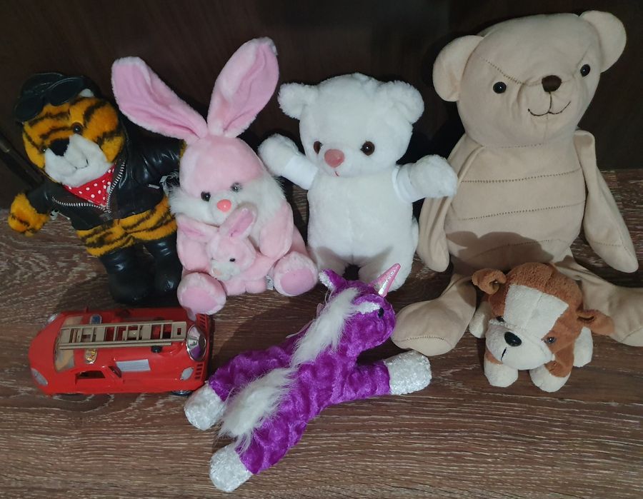 Плюшени играчки-6лв бройката