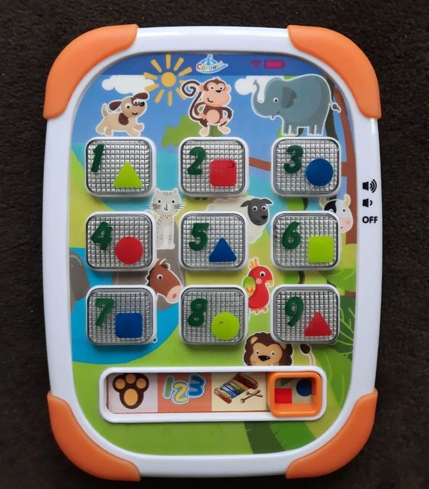 Tabletă- jucărie educațională, interactivă, în lb.engleză, +9 luni