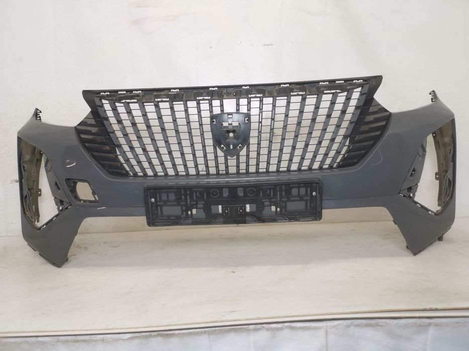 Предна броня с радиаторна решетка Пежо / Peugeot Facelift Оригинална,