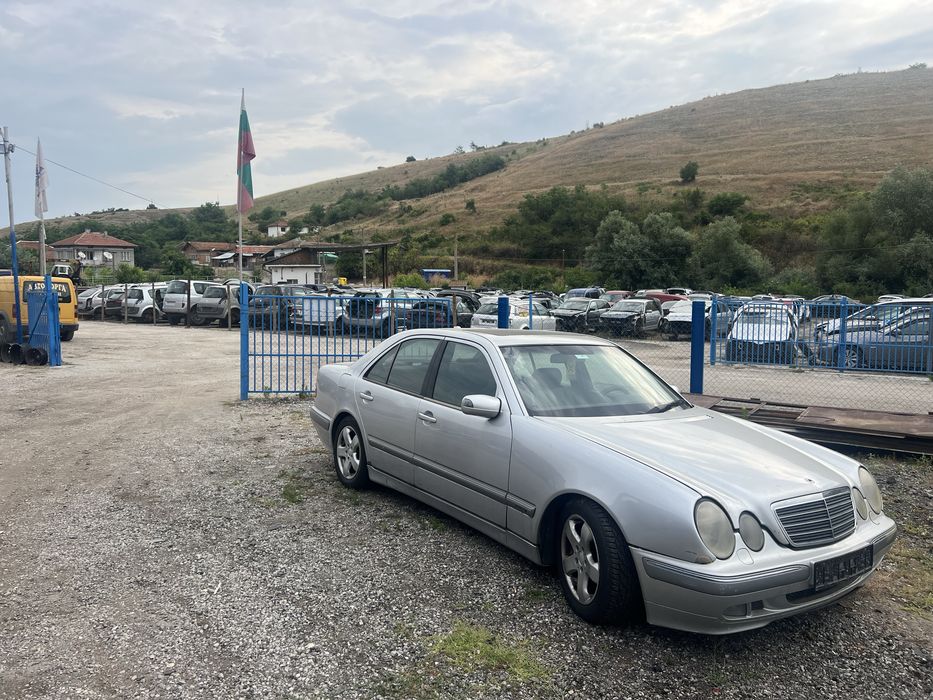 Мерцедес w210 face lift cdi автоматик/кожа