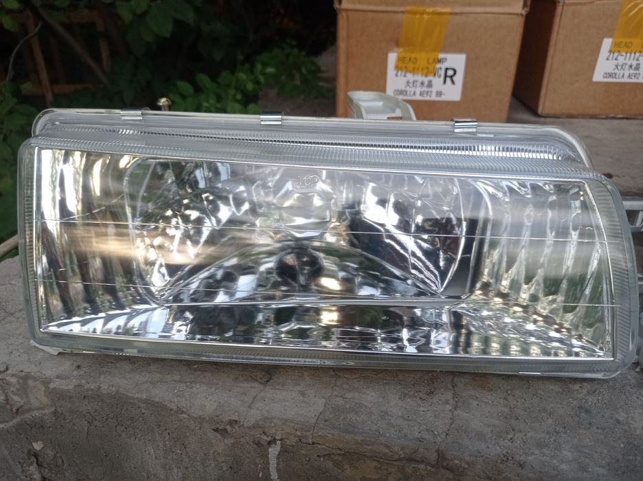 Фары Corolla ae92, королла, 1988 хрустальные