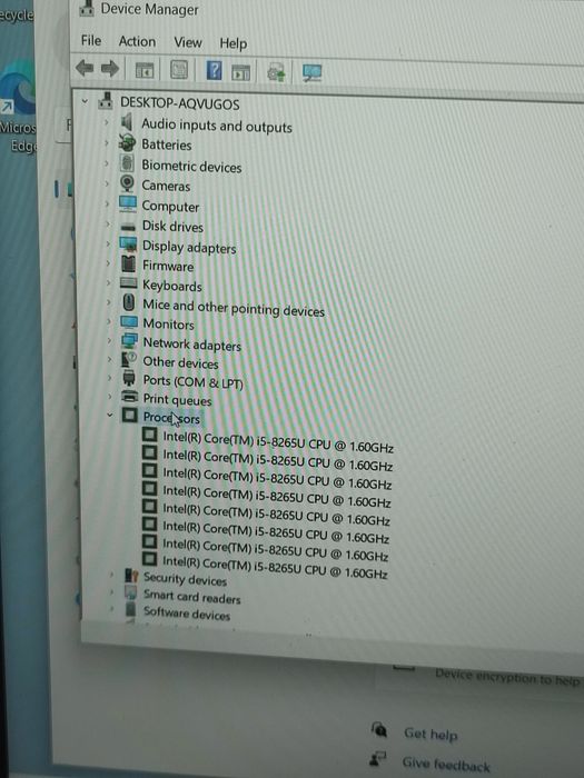 Laptop Lenovo Thinkpad L590 - i5-8265u/ 12gb ddr4/512gb SSD/Baterie 3h