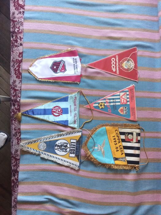 Fanioane echipe fotbal și handbal