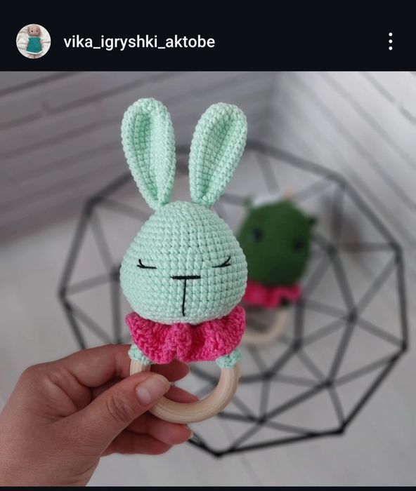 Вязаные игрушки, ручная работа