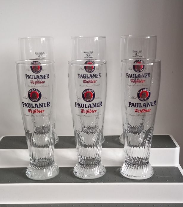 Paulaner / Amstel / Beck's / Heineken - Нови Чаши за Бира
