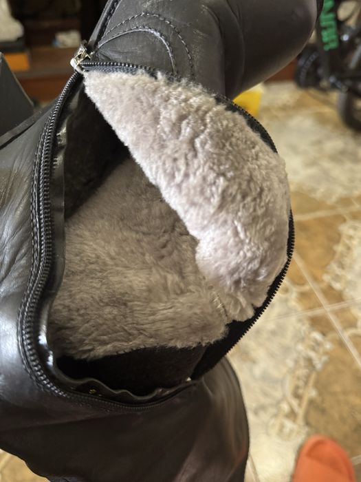 Кожаные турецкие сапоги