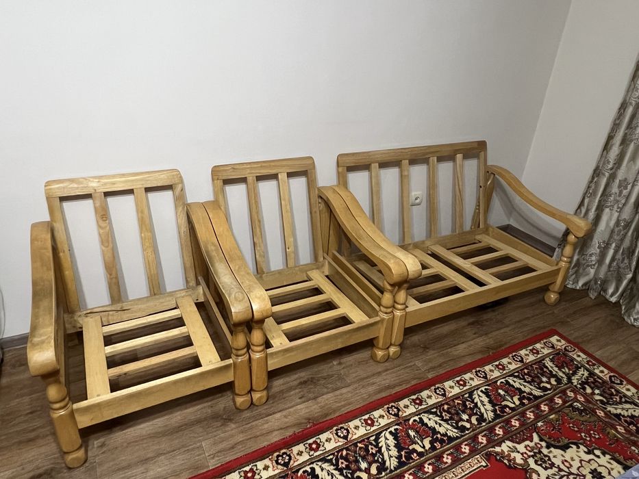 Малайзийское дерево, сафа диван, кресло