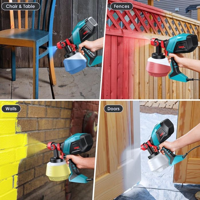 Електрически пистолет за боядисване ENEACRO HVLP 700W