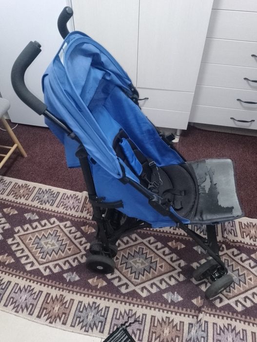 Carucior bebe budy golf albastru