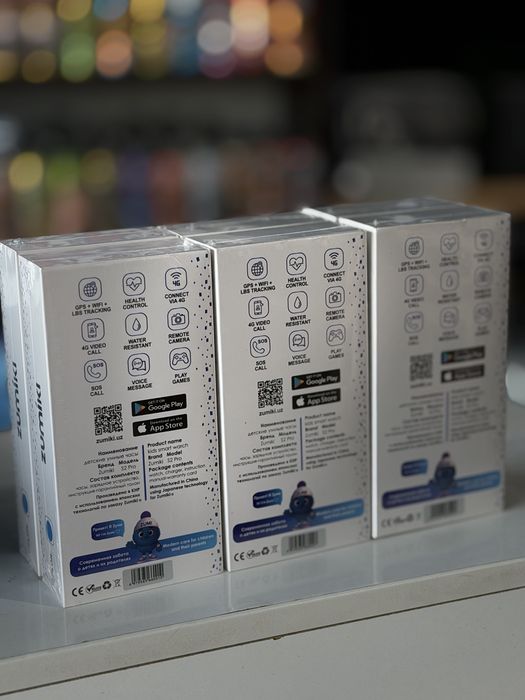 Умные детские часы с gps zumiki S2 pro с годовой гарантией